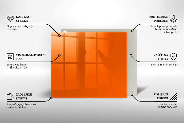Deska do krojenia Kolor pomarańczowy