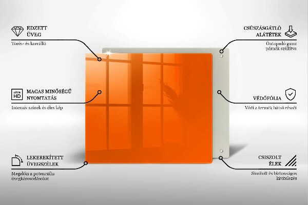 Deska do krojenia Kolor pomarańczowy