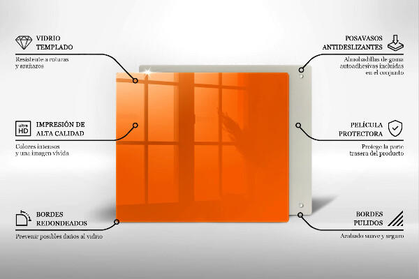 Deska do krojenia Kolor pomarańczowy