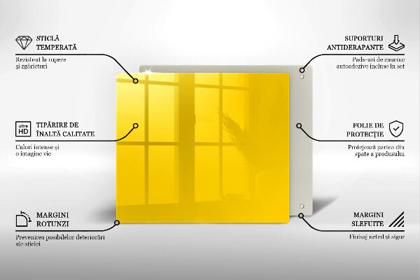 Deska do krojenia Kolor żółty