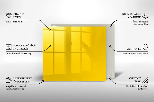 Deska do krojenia Kolor żółty