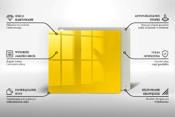 Deska do krojenia Kolor żółty