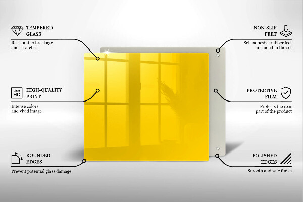 Deska do krojenia Kolor żółty