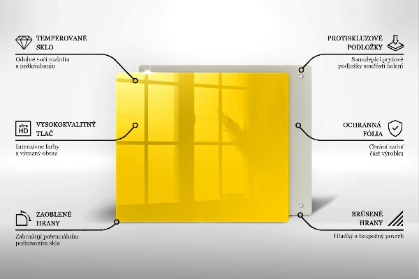 Deska do krojenia Kolor żółty