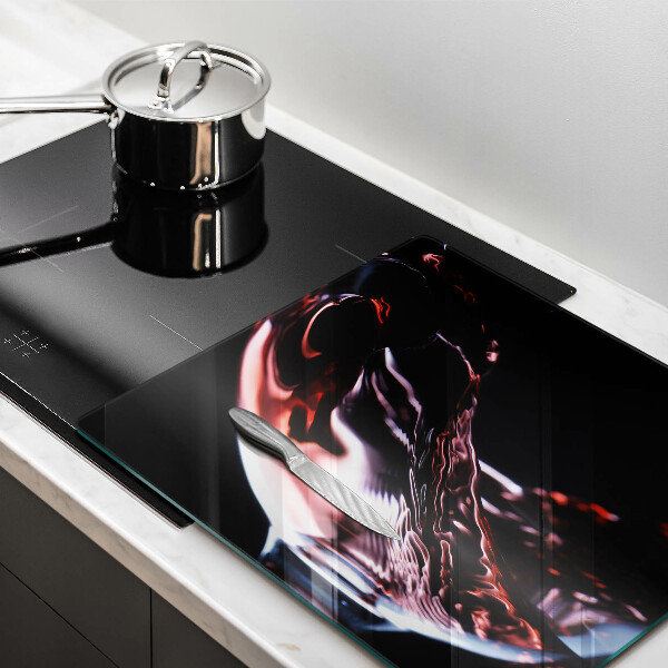 Deska kuchenna Kieliszek czerwonego wina