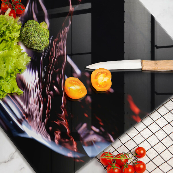 Deska kuchenna Kieliszek czerwonego wina