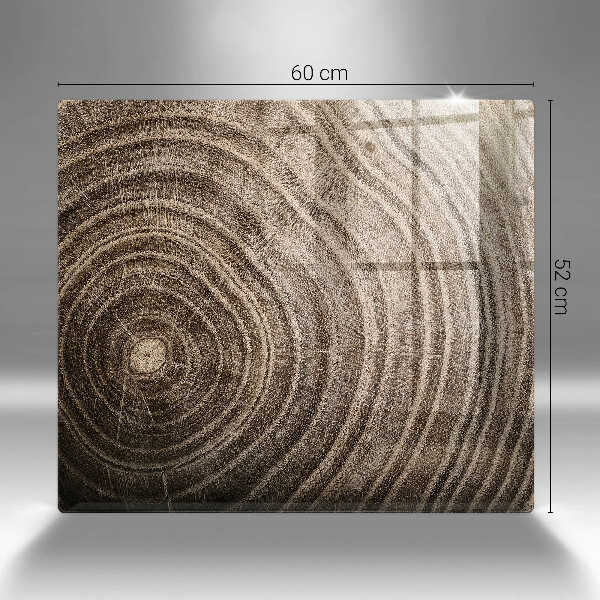 Deska kuchenna Słoje drzewa drewno