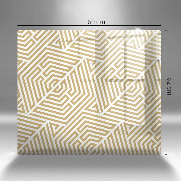 Deska kuchenna Geometryczne linie