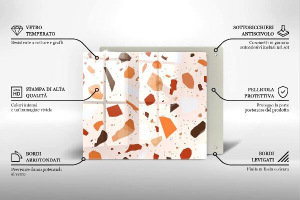 Deska kuchenna Dekoracyjny gres kamień