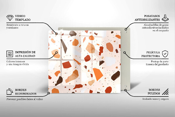 Deska kuchenna Dekoracyjny gres kamień