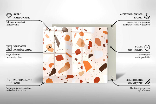 Deska kuchenna Dekoracyjny gres kamień