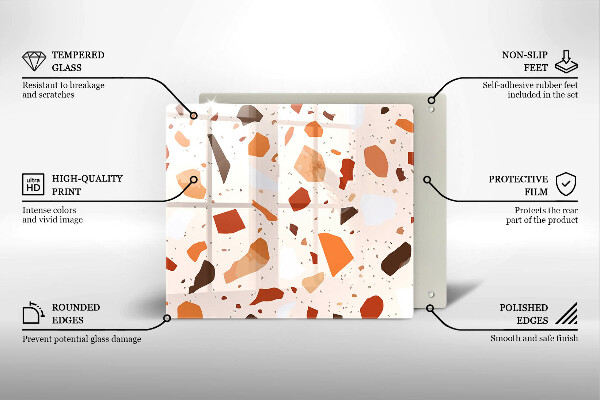 Deska kuchenna Dekoracyjny gres kamień