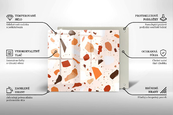 Deska kuchenna Dekoracyjny gres kamień