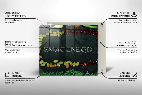 Deska kuchenna Napis Smacznego!