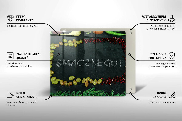 Deska kuchenna Napis Smacznego!