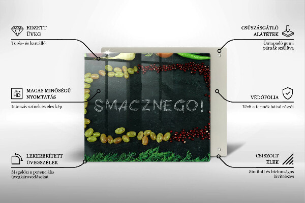 Deska kuchenna Napis Smacznego!