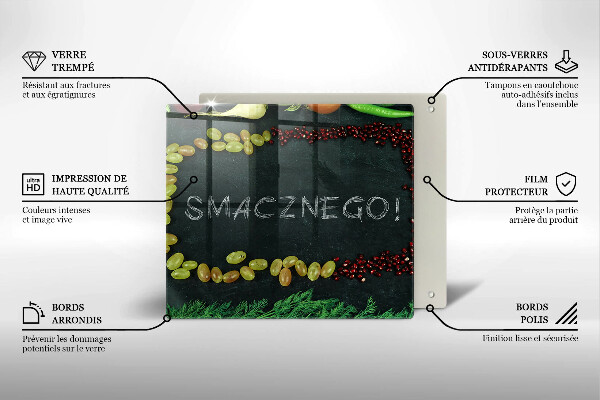 Deska kuchenna Napis Smacznego!