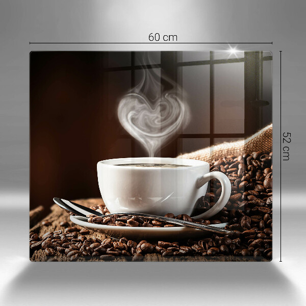 Deska kuchenna Kawa i filiżanka