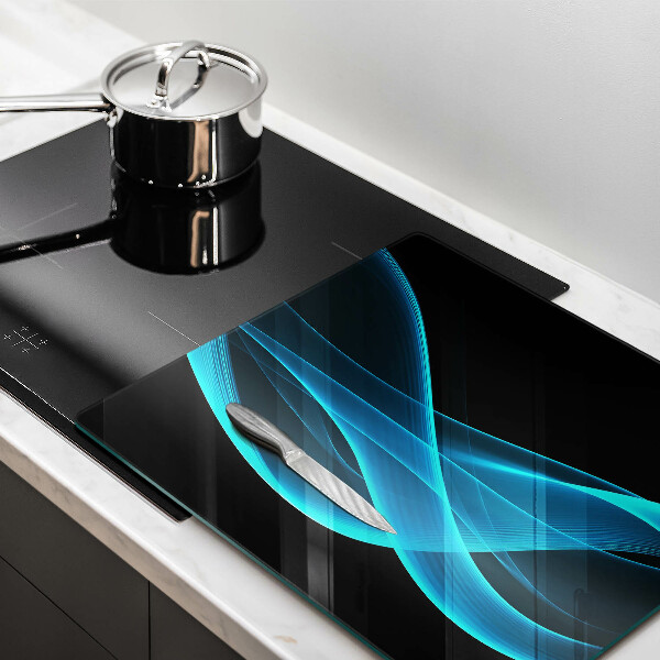 Deska kuchenna Niebieska abstrakcja