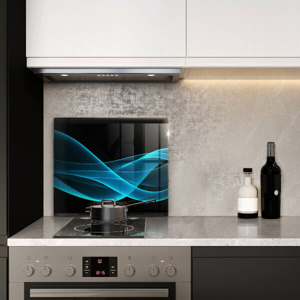 Deska kuchenna Niebieska abstrakcja