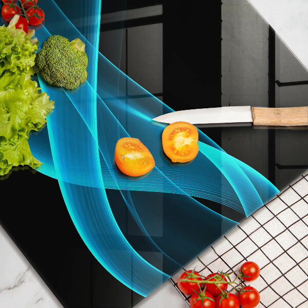 Deska kuchenna Niebieska abstrakcja
