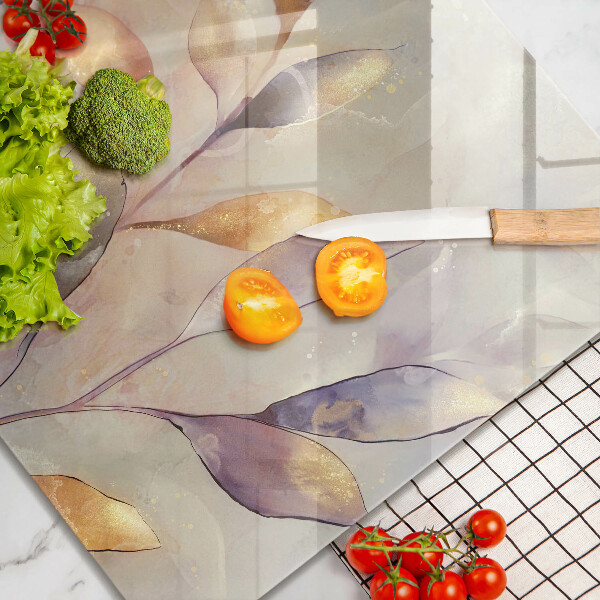 Deska kuchenna Malowane boho liście