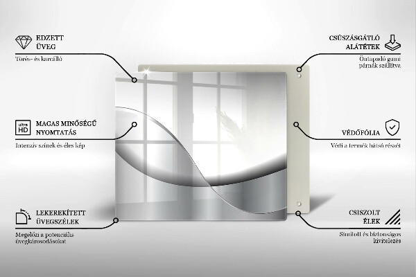 Deska kuchenna Abstrakcja linie design