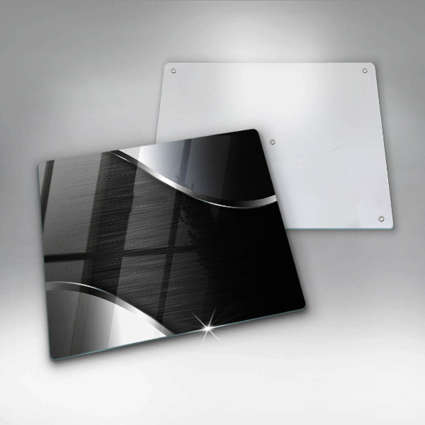 Deska kuchenna Metalowa abstrakcja