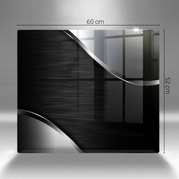 Deska kuchenna Metalowa abstrakcja