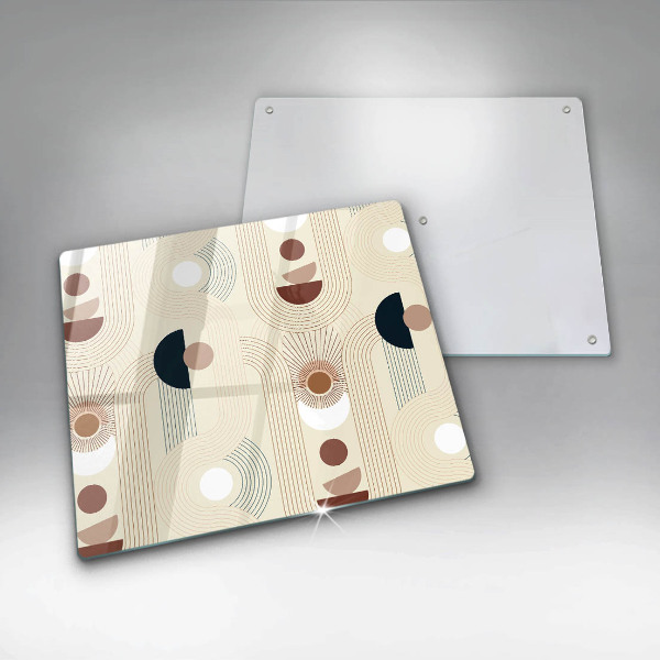 Deska kuchenna Geometria boho kształty