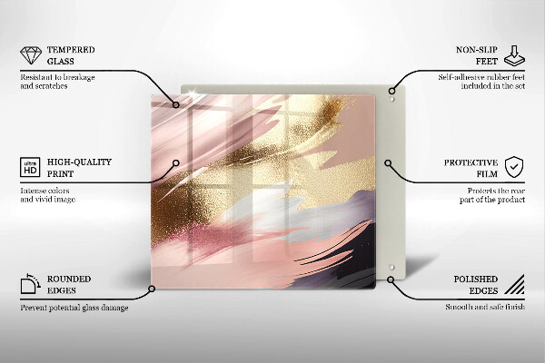 Deska do krojenia Pastelowe plamy