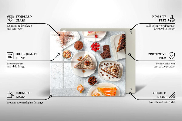 Deska do krojenia Słodkości ciasta