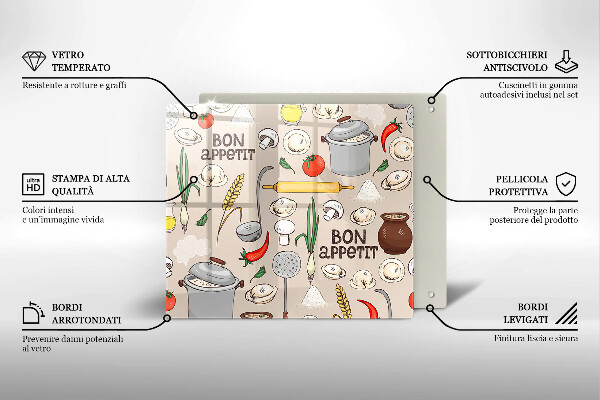 Deska do krojenia Ilustracja kuchnia