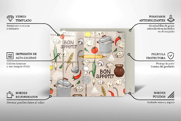 Deska do krojenia Ilustracja kuchnia