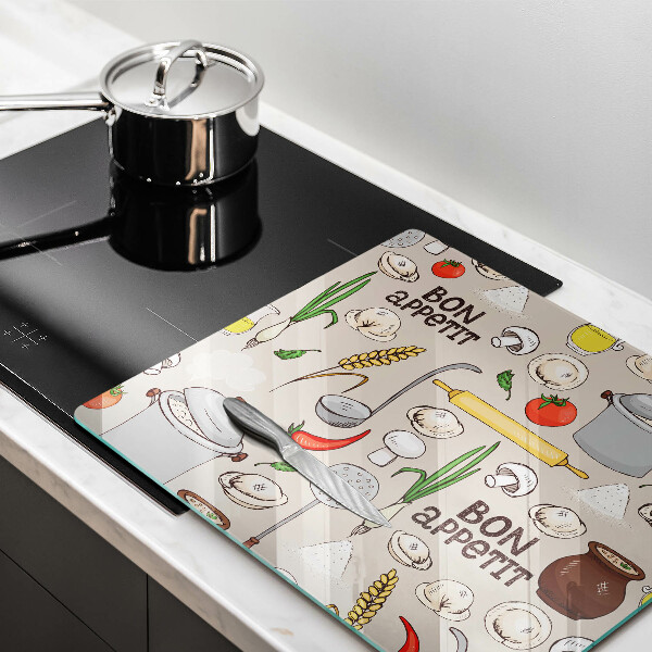 Deska do krojenia Ilustracja kuchnia