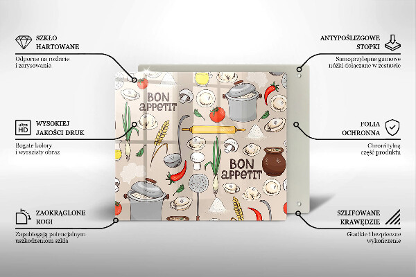 Deska do krojenia Ilustracja kuchnia