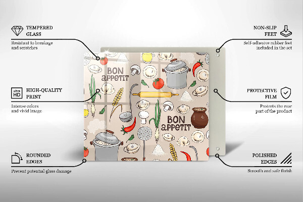 Deska do krojenia Ilustracja kuchnia