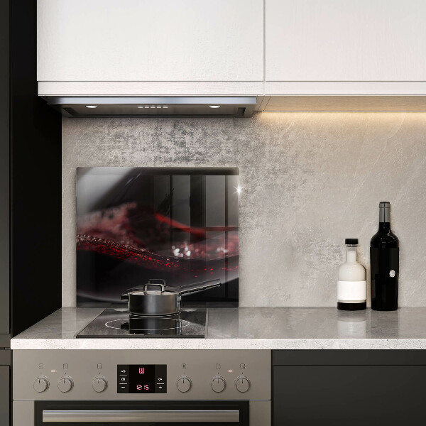 Deska do krojenia Czerwone wino kieliszek