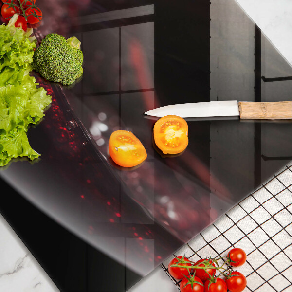 Deska do krojenia Czerwone wino kieliszek