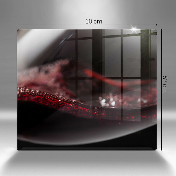 Deska do krojenia Czerwone wino kieliszek