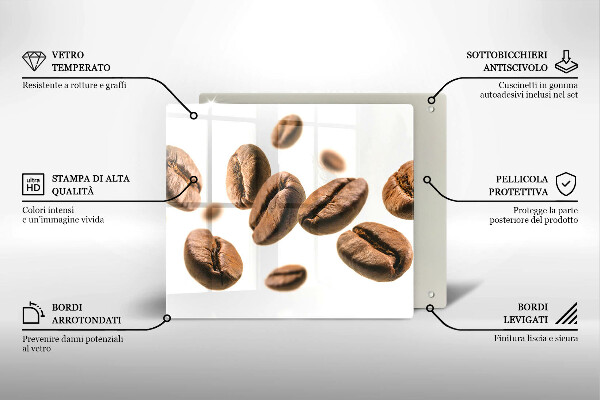 Deska do krojenia Ziarna kawy