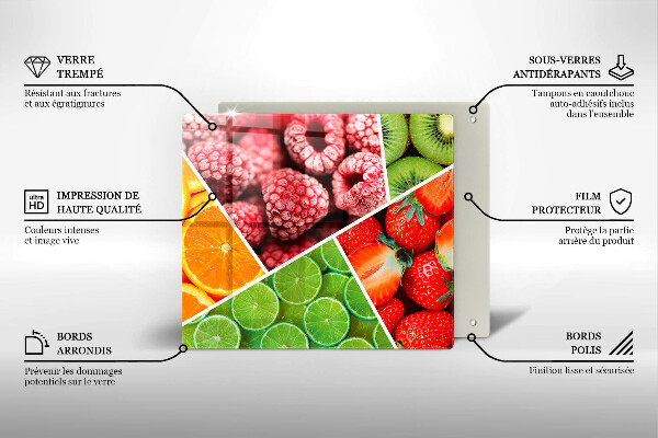 Deska do krojenia Kolorowe owoce