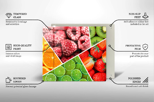 Deska do krojenia Kolorowe owoce