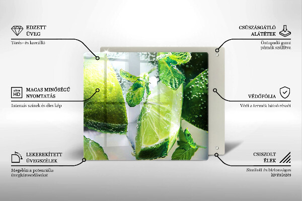 Deska do krojenia Woda z limonką i lodem