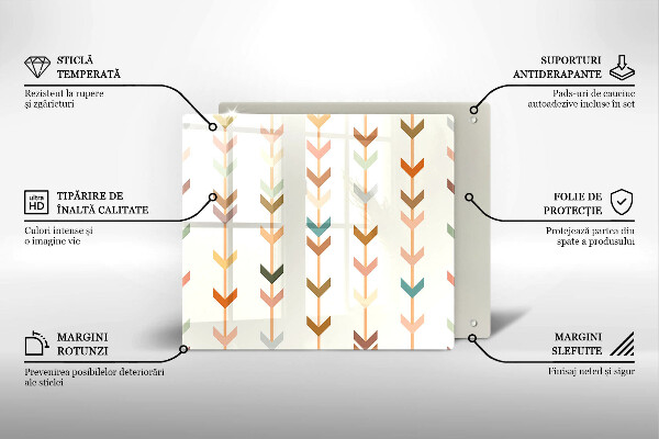 Deska do krojenia Elementy geometryczne