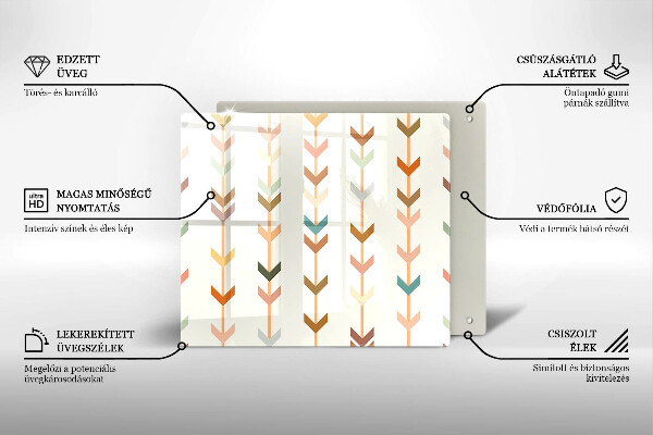 Deska do krojenia Elementy geometryczne
