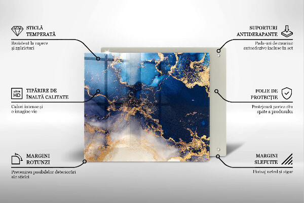 Deska do krojenia Marmurowa abstrakcja