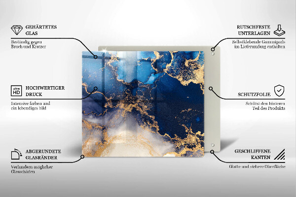 Deska do krojenia Marmurowa abstrakcja