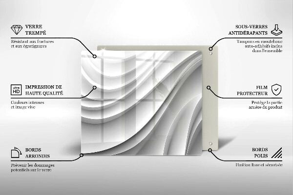 Deska do krojenia Linie geometryczne