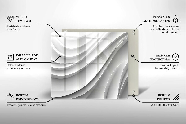 Deska do krojenia Linie geometryczne